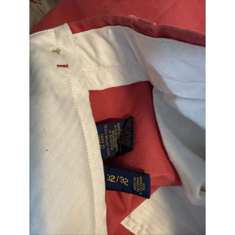 Polo Ralph Lauren The Polo Chino Mens 32/32 Coarl Slim Fit Pants